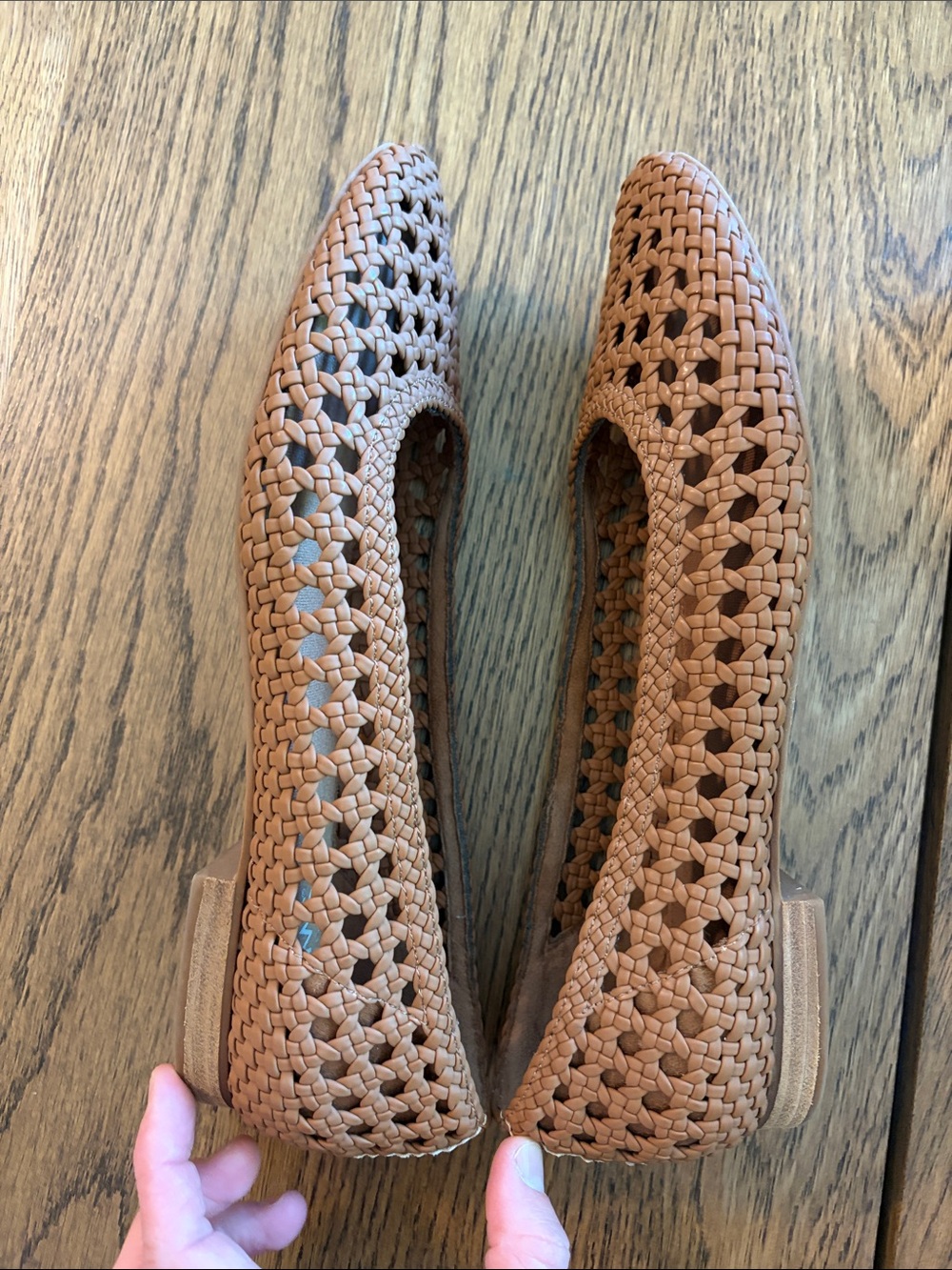 TOMS Briella Brown Woven Flats - Picture 12 of 12